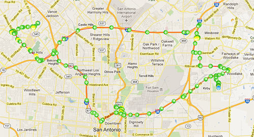Breadcrumb Map