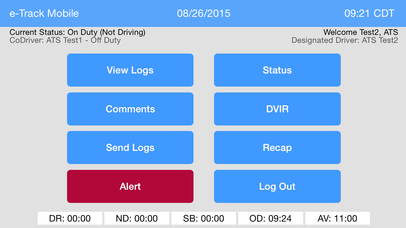 eLog on iOS