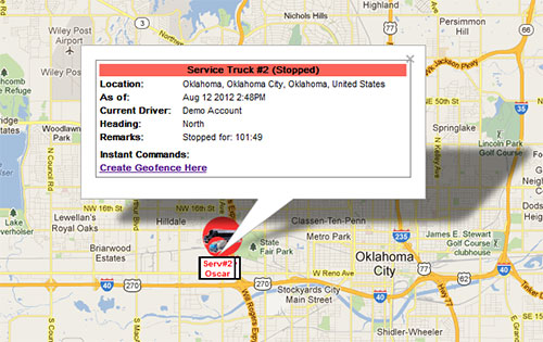 Fleet Tracking Info